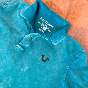 TRUE RELIGION TIE DYE WASH KNITTED